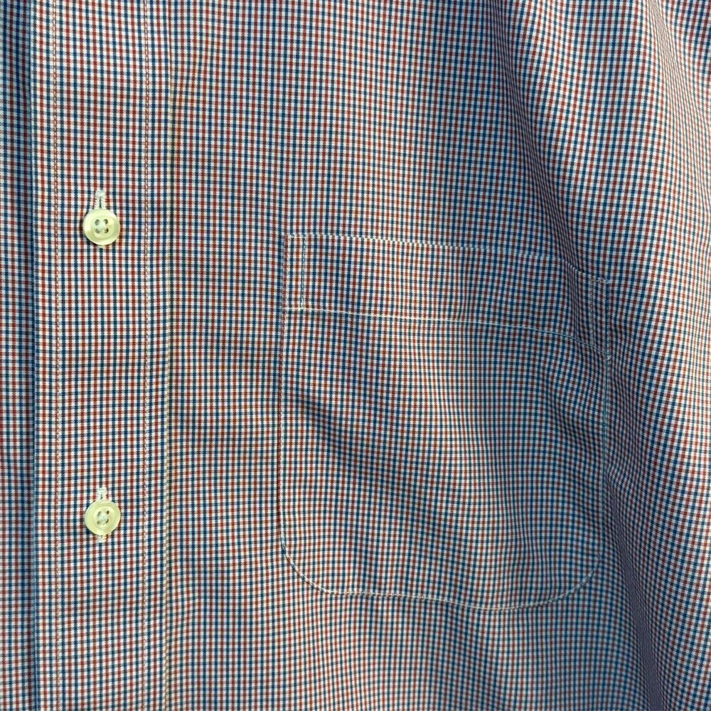Brooks Brothers Madison Button Up Long Sleeve Supima Non Iron Mens 15-33 Checkrd - Picture 3 of 9